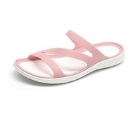GHYUBYER Pantoufles orthopédiques à la Mode for Femmes Tongs Oreiller String Sandales Chaussures de Plage d'été avec Soutien de la voûte Plantaire (Color : Roze, Size : 40 EU)