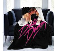 GHYUIPP Couvertures et Plaids，Couverture de Jet léger Doux Chaud Facile à Nettoyer, Doux et Chaud Couverture en Micro-Polaire Ultra-Douce Dirty Dancing 50 x40-Black_60x50inch