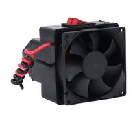 Ghzste Dégivreur de chauffage de véhicule 300 W, ventilateur silencieux, température réglable, purificateur portable de chauffage de voiture pour voiture, atelier, usine, scénarios de chauffage