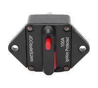 Ghzste Disjoncteur 32 V avec manuel de réinitialisation pour voiture, bateau, camion, bus, RV, ATV, protection contre les surcharges, protection contre les surcharges (100 A)