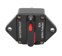 Ghzste Disjoncteur 32 V avec manuel de réinitialisation pour voiture, bateau, camion, bus, RV, ATV, protection contre les surcharges, protection contre les surcharges (60 A)