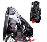 Ghzste Enfants Vélo Imperméable Vélo Housse Anti-Pluie Protection Contre La Pluie Sièges Arrière De Vélo Manteau De Pluie (-3117200119511)