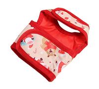 Ghzste Ensemble de Harnais de Gilet de Lapin, Modèle de Noël de Noël, Nylon en Polyester, Petite Laisse de Gilet pour Animaux de Compagnie pour Fête de Noël, Corde de Traction des (S)