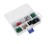 Ghzste Joint Universel de Tuyau de Recharge A/C, Kit de Retrait de Noyau de Valve Automatique, Outils Clés de Valve D'alésage, Ensemble D'outils de Réparation de Climatisation 71