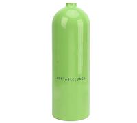 Ghzste Kit de réservoir Scuba avec bretelles réglables, grande capacité filtrée, 4 l, pour la plongée, la production sous-marine, vert