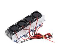 Ghzste Module de Refroidissement Portable, 4 Modules de Refroidisseur D'air de Bricolage, Chute de Température Haute Vitesse, Réfrigération de Petits Espaces, étude de