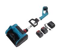 Ghzste Pelle à Neige électrique Portable, Souffleuse à Neige sans Fil Détachable, en Acier au Carbone 21V, pour la Maison, L'école, la Route, L'allée, Le Patio (Prise UE)