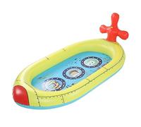 Ghzste Piscine gonflable Piscine d'arrosage gonflable PVC Enfants Doux Spray d'eau Pad Fontaine à pulvérisation Jouet pour le jardin extérieur (C)