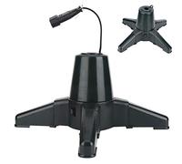 Ghzste Support d'arbre de Noël, Support d'arbre de Noël électrique Rotatif à 360 Degrés, étagère de Support d'arbre Stable pour Les Décorations de Vacances à la Maison (40CM)