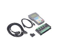 Ghzste Système de Contrôle de Mouvement, Contrôleur de Machine de Gravure 3 Axes avec écran LCD pour Graveur CNC, Processeur DSP, DC24 V, Mémoire 512 Mo, USB, Code G, Reprise de Point