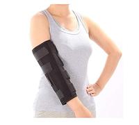 GHzzY Attelle D'attelle De Coude pour Syndrome de Tunnel Cubital, Fracture, blessures et tendinites - Immobilisateur de Bras, Adulte, attelle de Nerf ulnaire,M