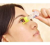 GHzzY Distributeur de Compte-Gouttes pour Les Yeux, 2 pièces - Aide au Compte-Gouttes pour Les Yeux Facile à Utiliser pour Les Voyages,Le Camping et la Maison (Couleur aléatoire)