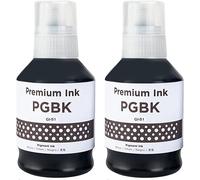 GI-51 GI51 Encre Compatible avec Canon GI-51 GI51 Bouteilles d'encre Multipack pour PIXMA G1520 G1560 G2520 G2560 G3520 G3560 G1530 G2570 G4570,G3570 Series(2-Pack,2 PGBK Noir)