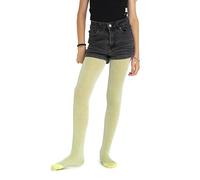 Gi&Gi Collants couvrants 70 deniers pour fille caractérisés par un brillant glitter coloré. N.2205, Vert lime, 8-10 ans