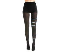 Gi&Gi Collants de Contention Médicaux pour Femme, Compression Graduée,140 DEN 18-21 MMHG classe 1, chaussettes modelantes opaque, (FR/ES, Alpha/lettres, TG, Taille normale, Taille normale, NOIR)