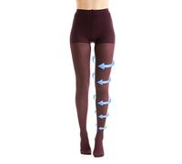 Gi&Gi Collants de Contention Médicaux pour Femme, Compression Graduée,140 DEN 18-21 MMHG classe 1, chaussettes modelantes opaque, (FR/ES, Alpha/lettres, M, Taille normale, Taille normale, BORDEAUX)