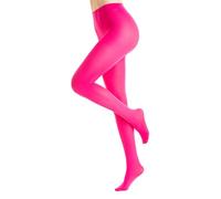 Gi&Gi Collants pour femme 80 den, collants opaque confort total 80 deniers Soft Touch N1293 (FR/ES, Alpha/lettres, L, TG, Taille normale, Taille normale, FUSCIA)