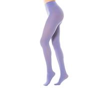 Gi&Gi Collants pour femme 80 den, collants opaque confort total 80 deniers Soft Touch N1293 (FR/ES, Alpha/lettres, L, TG, Taille normale, Taille normale, LILAS)