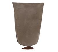 Gi - Grande couverture anti-gel pour , 100 x 12 cm, en polaire de jardin, protection avec fermeture éclair et cordon de serrage pour arbres d'extérieur, en pot, arbustes