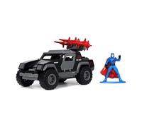 GI Joe 1:32 Cobra Commander Stinger Voiture En Métal Et Figurine