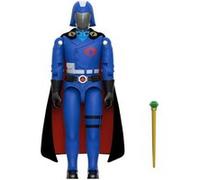 GI Joe - Figurine ReAction+ Cobra Commander (Movie, Black Cape) 10 cm