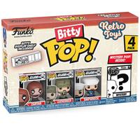 Pack 4 Figurines Funko Bitty Pop Retro Toys GI Joe