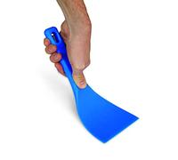Gi.Metal Spatule triangulaire professionnelle en polymère durable (lame 10 cm) - Tarot avec poignée, grattoir, emporte-pièces pour restaurant et pizzeria - 100% fabriqué en Italie