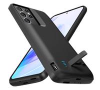 Giabuao Coque de Batterie pour Samsung Galaxy S21 Ultra(6,8") 7000 mAh Fine et Rechargeable,Coque de Chargement Étendue,Chargeur de Batterie de Secours Portable - Noir