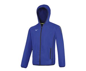 GIACCA DI TUTA CON CAPPUCCIO UOMO MIZUNO TEAM MICRO JACKET royal palestra felpa