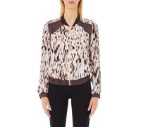 Giacca donna Liu-Jo bomber in raso animalier ES25LJ62 TA5197 TS964 M