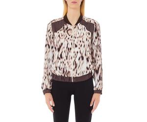 Giacca donna Liu-Jo bomber in raso animalier ES25LJ62 TA5197 TS964 M