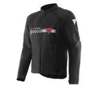 Giacca Moto Dainese HEROSPHERE AIR TEX Estiva Homme Noir White Stripes