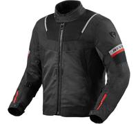 Giacca Moto Estivale Imperméable REV'IT Tornado 4 Black H2O, M