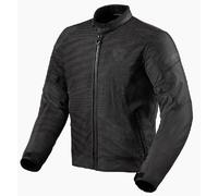 Giacca Moto Estivale Imperméable Revit Torque Black H2O, Taille 3XL
