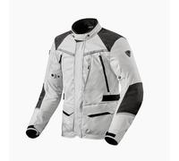 Giacca Moto Hiver Réglable REV'IT Voltiac 3 Silver Grey Argento CE Taille S