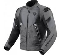 Giacca Moto Invernale Imperméable REV'IT Control H2O Gris Noir XXL