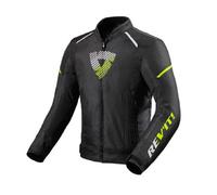 Giacca Moto Invernale REV'IT Sfoderabile Sprint Black Yellow H2O, Taille S