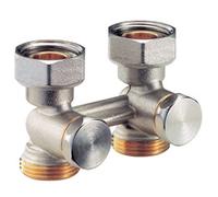 Giacomini raccord de radiateur VK R387S, 3/4" × 18, droit R387X001