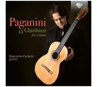 Giacomo Carletti - Paganini: 43 Ghiribizzi For Guitar [Compact Discs]