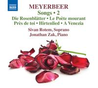 Giacomo Meyerbe Meyerbeer – Chants Volume 2 – CD – NAXOS