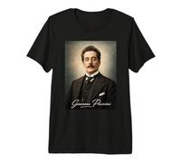 Giacomo Puccini (Compositeur) T-Shirt Haut de Gamme