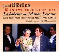 Giacomo Puccini : la Bohème/Manon Lescaut