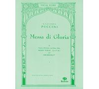 Giacomo puccini: messa di gloria (vocal score) chant