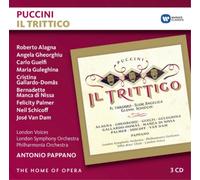 Giacomo Puccini – Il Trittico – CD (3 disques) – Antonio Pappano – Warner Music