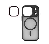 GiAi Coque pour iPhone 17 Pro avec Filtre de Protection UV Magnétique Détachable, Compatible MagSafe, Coque Magnétique Antichoc pour Prises de Vue Extérieures, Voyage et Trajets Quotidiens