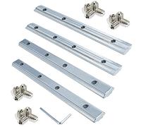 GIAK Profil en Aluminium 4pcs Rail de Rainure Type T 30X30 Rainure 8 Profil | Aluminium Utilisé pour Aluminium Extrusion Profile Série