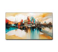 Giallobus - Impression sur toile - 41 - Rome - Toile à cadre standard - 140L x 80l cm - Tableaux modernes