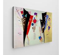 Giallobus - Impression sur toile - Vassily Kandinsky - - Toile standard - 70x50-17 - Accord mutuel - Tableaux modernes pour la maison