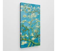 Giallobus - Impression sur toile - Vincent Van Gogh - - Toile standard - 50x100-11 - Fleurs d'amandier verticalement - Tableaux modernes pour la maison