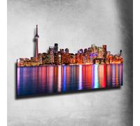 Giallobus - Scultura Skyline - Toronto 02 - Bois MDF - Skyline Toronto 02 100x55,5